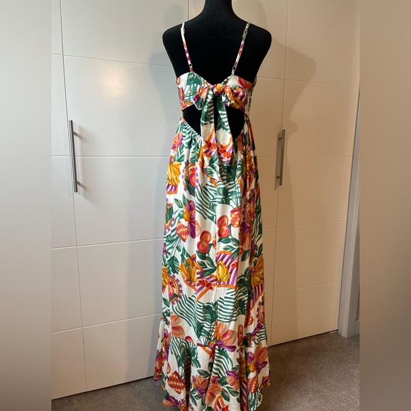 NWT Paper Heart Anthropologie Tie-Back Dress Size L - Picture 4 of 11